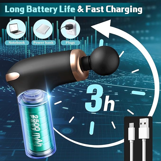 Massage Gun for muscle massager portable electric massage gun.