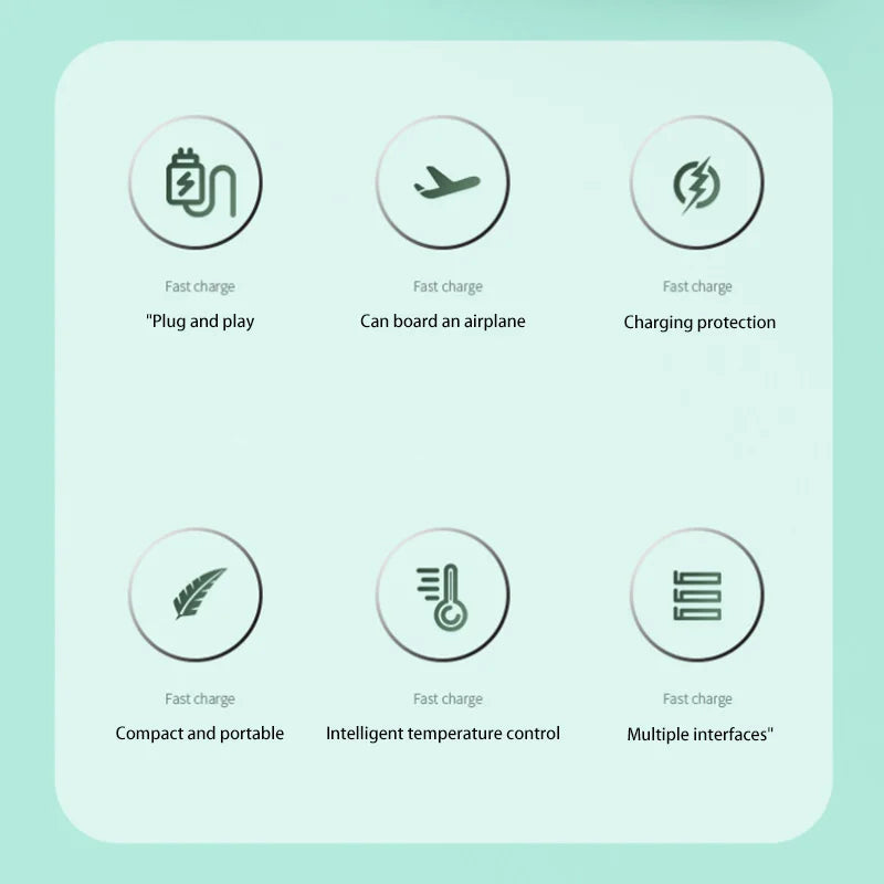 Portable Mobile Charger Mini Power Bank Built Cable Fast Charger Spare Battery Capsule Power bank 2000/5000mAh For iPhone Type-C